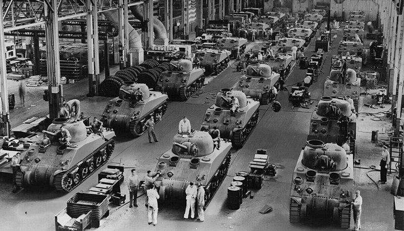 world war two war factory