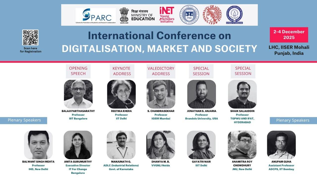 International Conference on Digitalisation, Market and Society ​